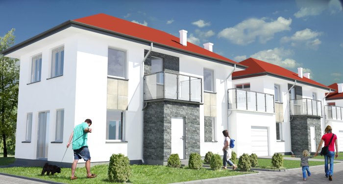 Wizualizacja osiedle Wonnej R�y